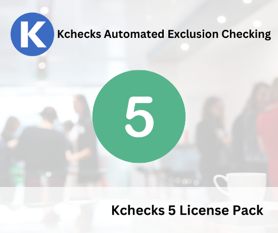 Picture of Kchecks 5 License Pack