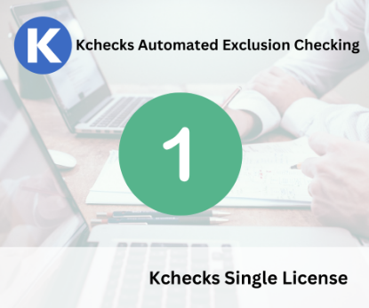 Picture of Kchecks Single License Subscription (Annual)
