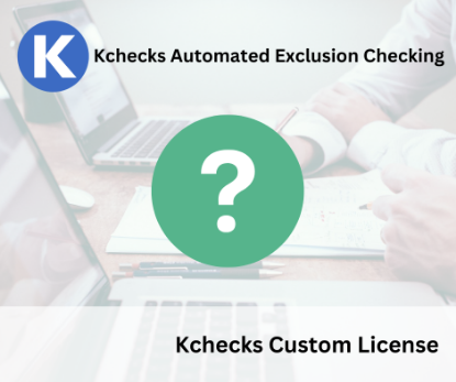 Picture of Kchecks Custom License